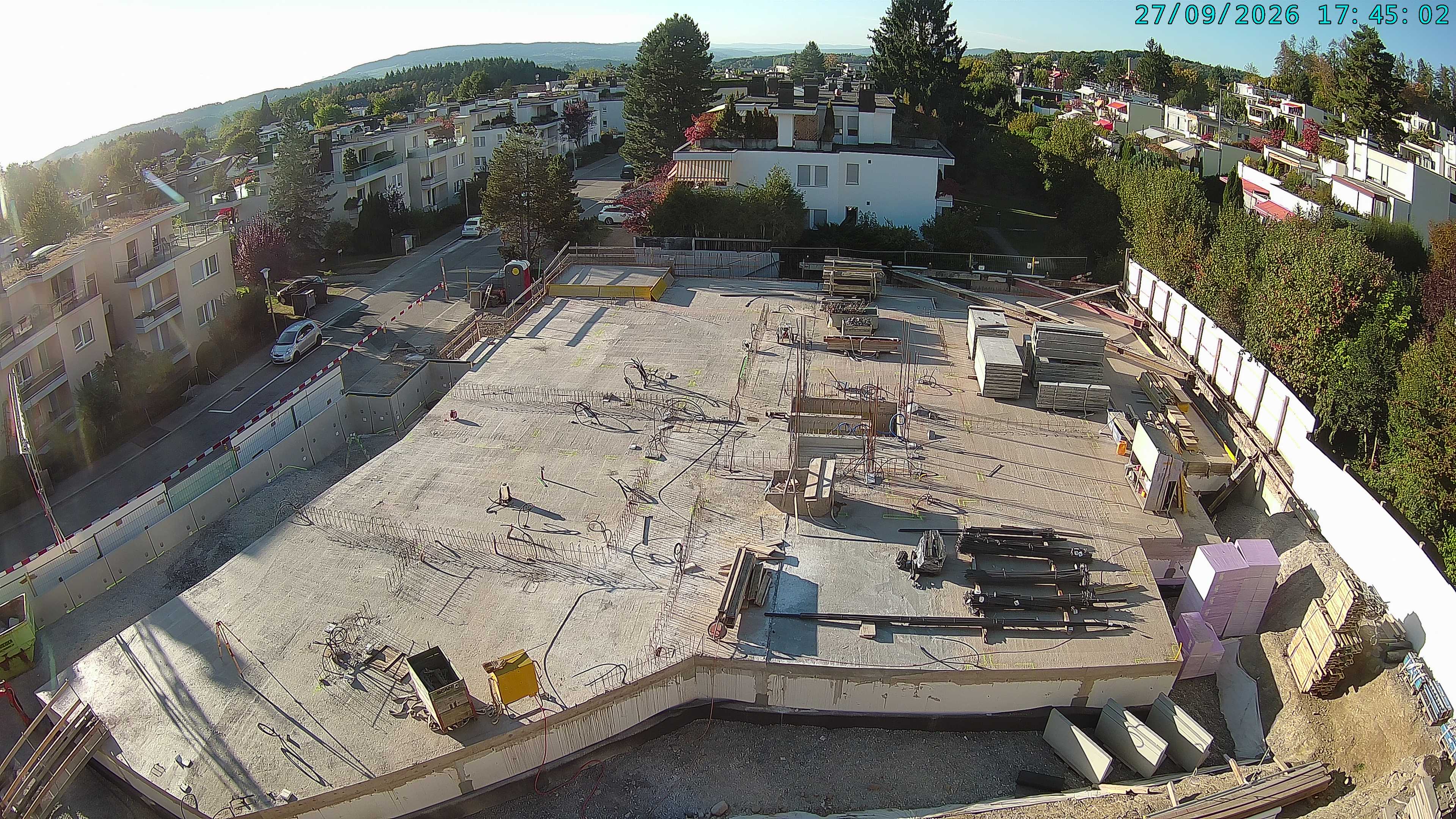 Live von der Baustelle